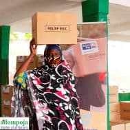 900 VULNERABLE HOUSEHOLDS IN THREE COMMUNITIES RECEIVE FOOD RELIEF ITEMS