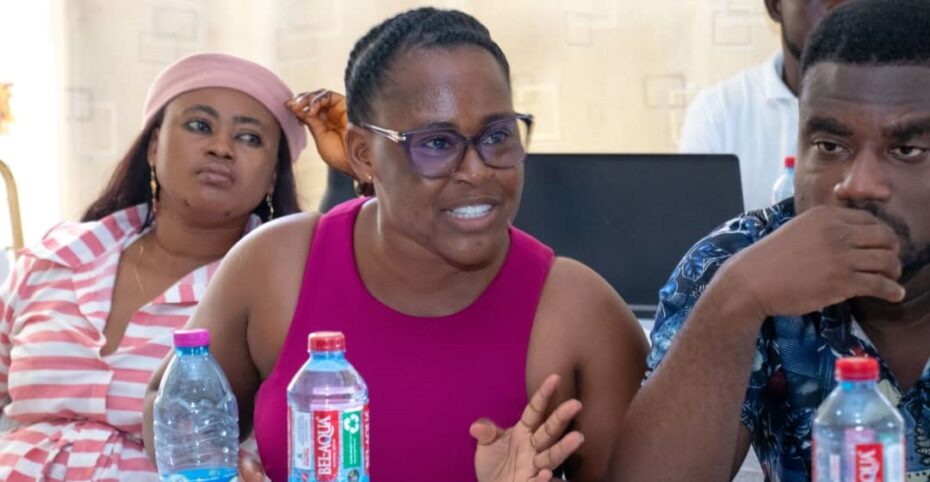 Unit Committee members participating in MoANF training workshop in Madina